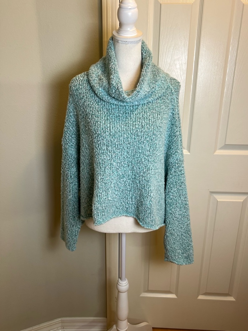 FREE PEOPLE BFF Oversized Cowl Neck Sweater